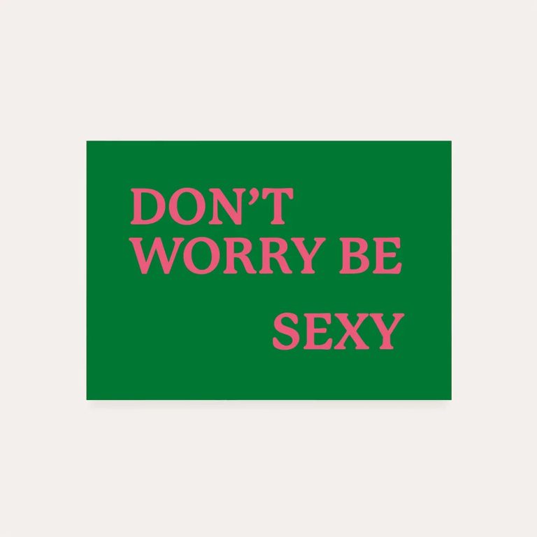 Wenskaart | Be sexy